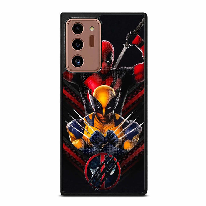 Deadpool Vs Wolverine Poster Samsung Note 20 Case