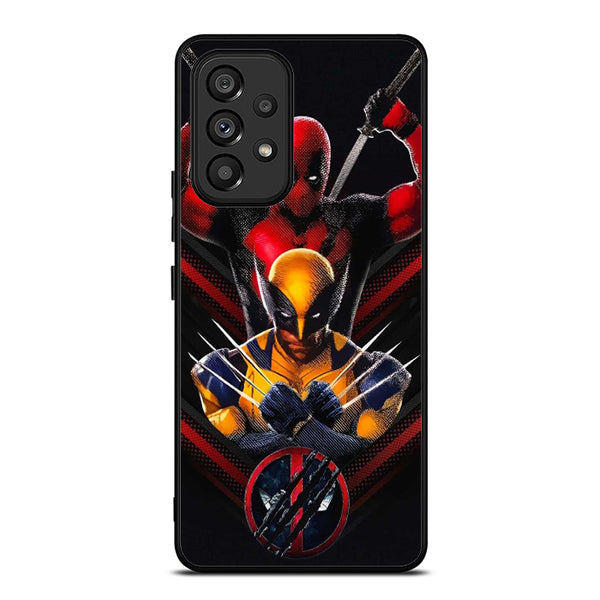 Deadpool Vs Wolverine Poster Samsung A53 Case