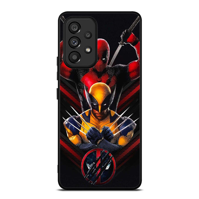 Deadpool Vs Wolverine Poster Samsung A53 Case