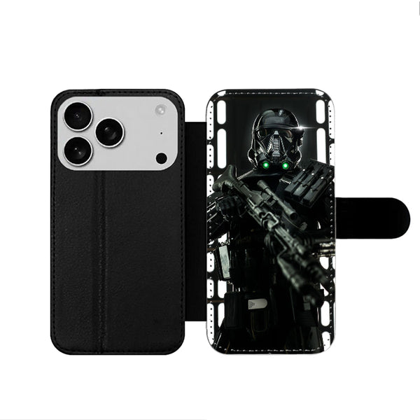 Deathtrooper Star Wars Dark iPhone 17 Wallet Case