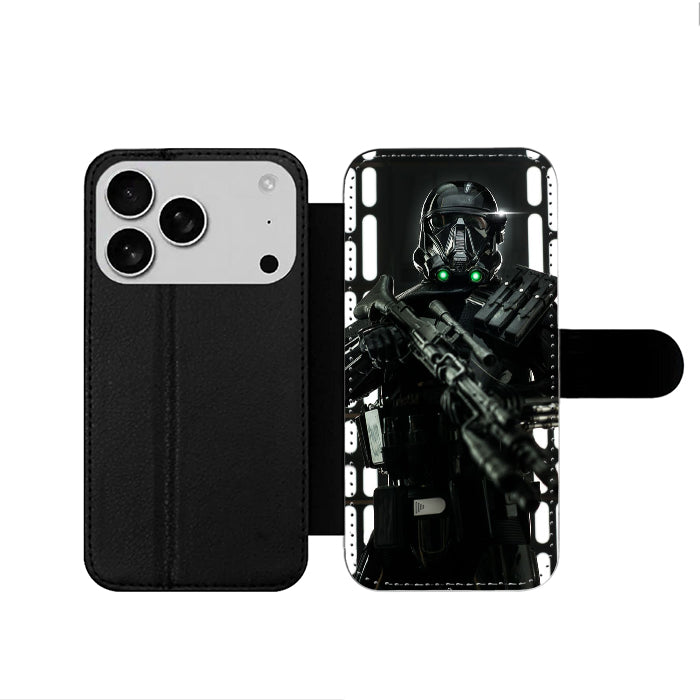 Deathtrooper Star Wars Dark iPhone 17 Wallet Case