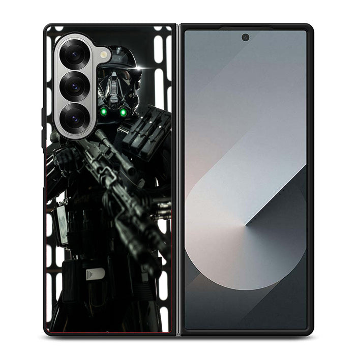 Deathtrooper Star Wars Dark Samsung Z Fold 6 Case