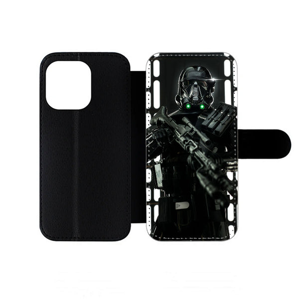 Deathtrooper Star Wars Dark iPhone Wallet Case