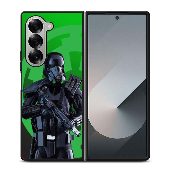 Death Trooper Star Wars Imperial Samsung Z Fold 6 Case