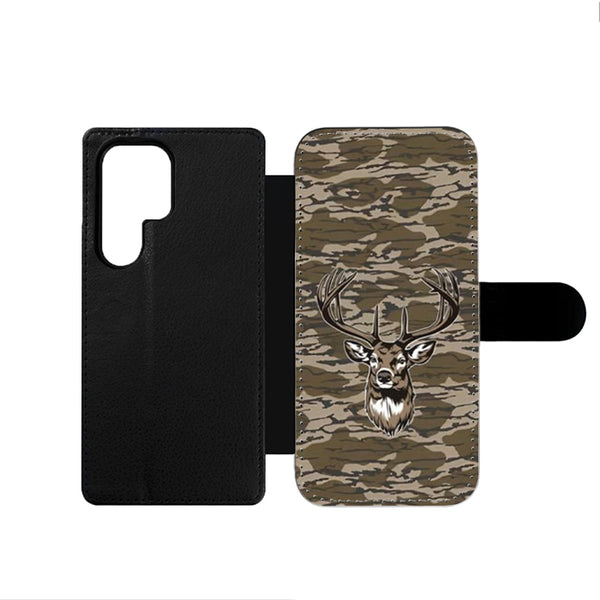Deer Hunting Camo Samsung Wallet Case