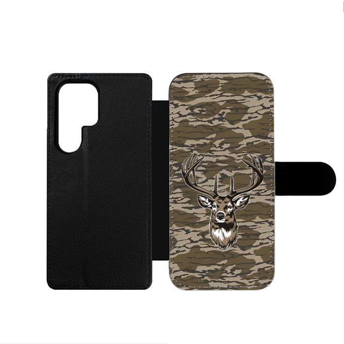 Deer Hunting Camo Samsung Wallet Case