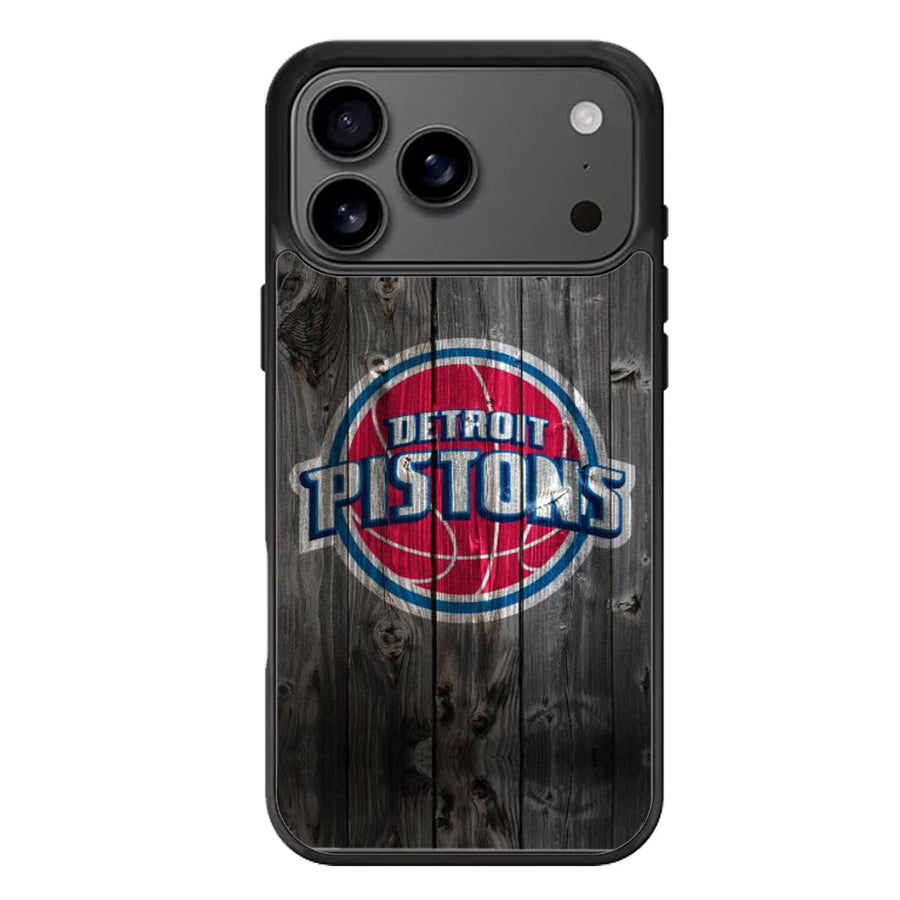 Detroit Pistons Woods iPhone 17 Case