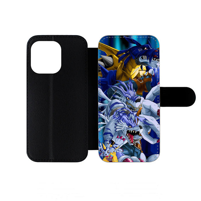 Digimon Evolution iPhone Wallet Case