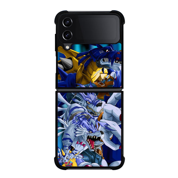 Digimon Evolution Samsung Z Flip 4 Case