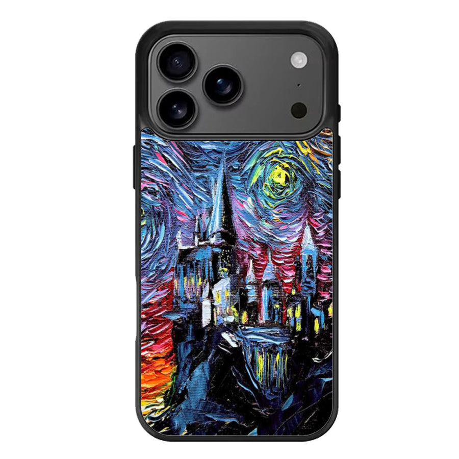 Doctor Who Tardis Van Gogh iPhone 17 Case