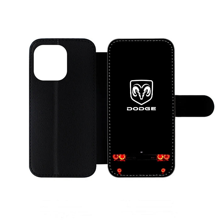 Dodge Hellcat Logo Car iPhone Wallet Case