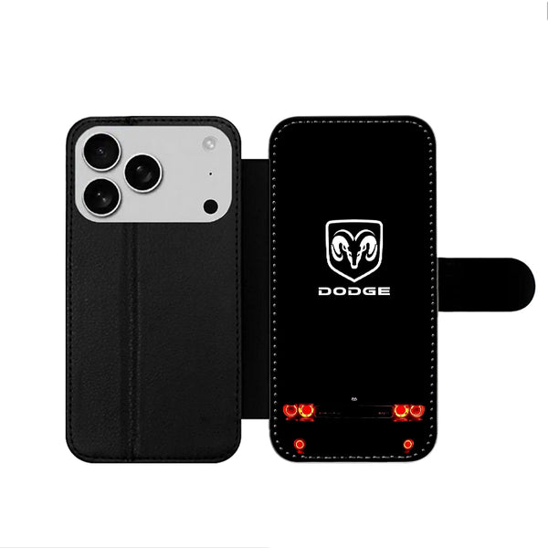 Dodge Hellcat Logo Car iPhone 17 Wallet Case