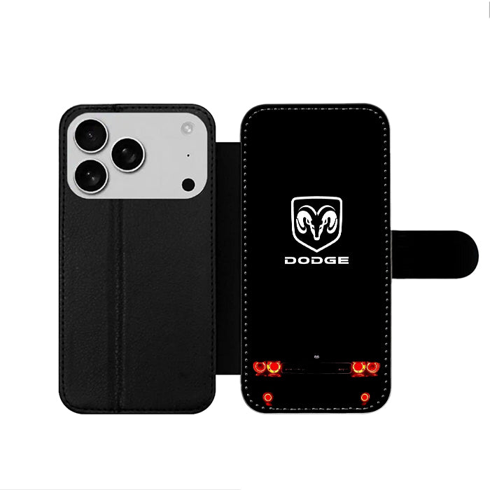 Dodge Hellcat Logo Car iPhone 17 Wallet Case