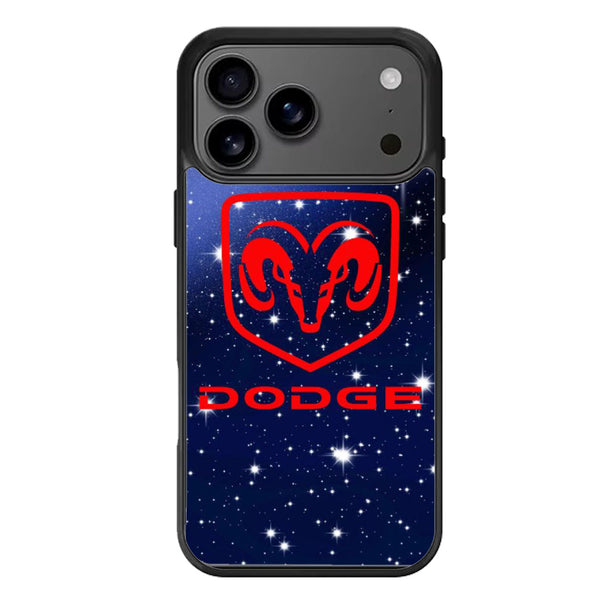 Dodge Logo Galaxy Stars iPhone 17 Case