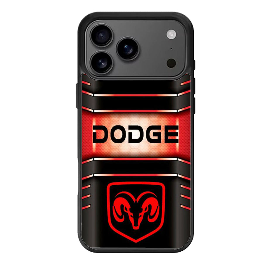 Dodge Striped Red iPhone 17 Case