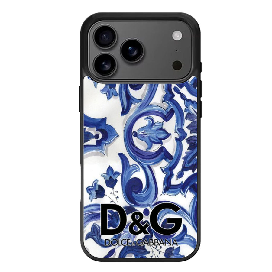 Dolce Gabbana Pattern iPhone 17 Case