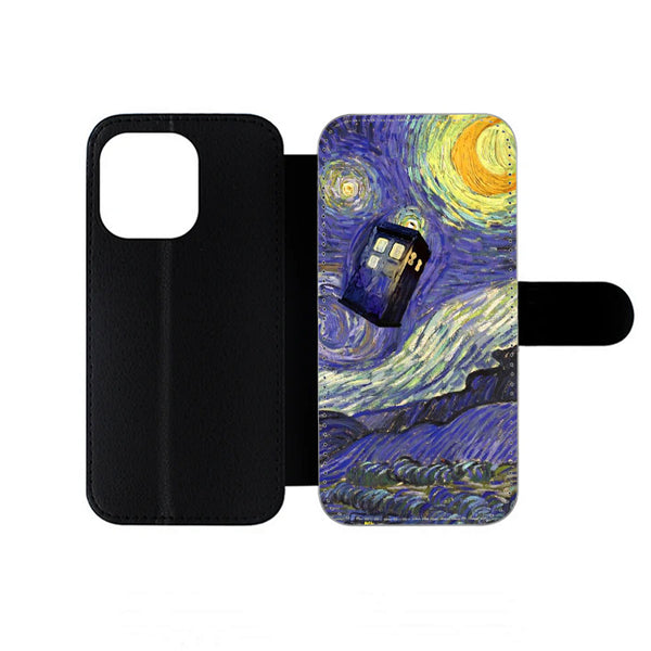 Dr Who Tardis iPhone Wallet Case