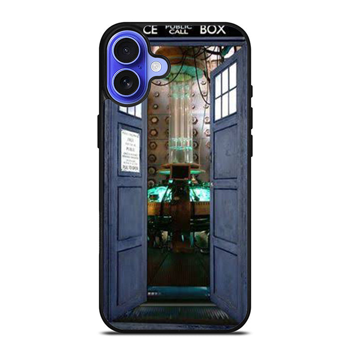 Dr Who Tardis Box Public iPhone 17 Case