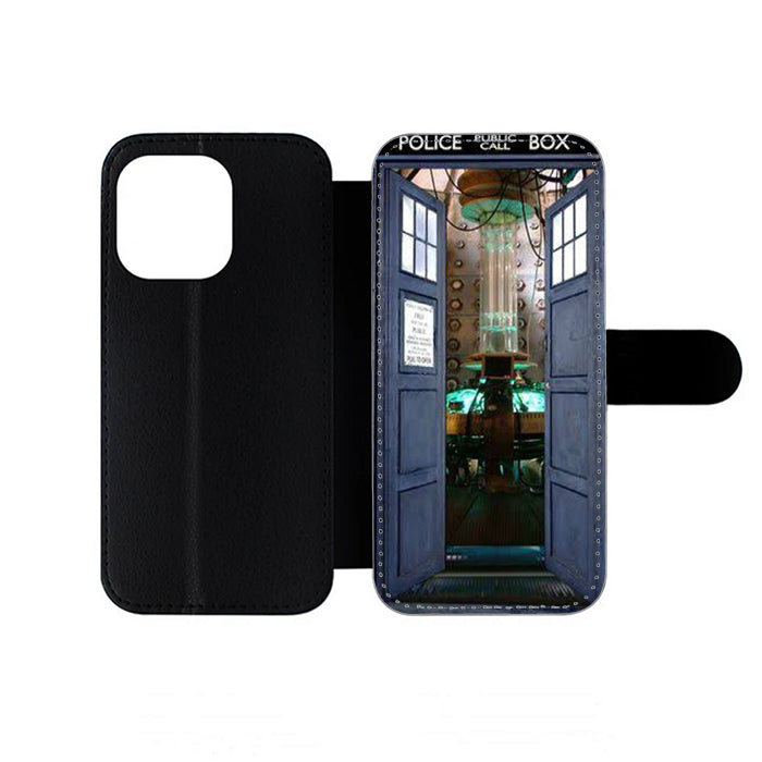 Dr Who Tardis Box Public iPhone Wallet Case