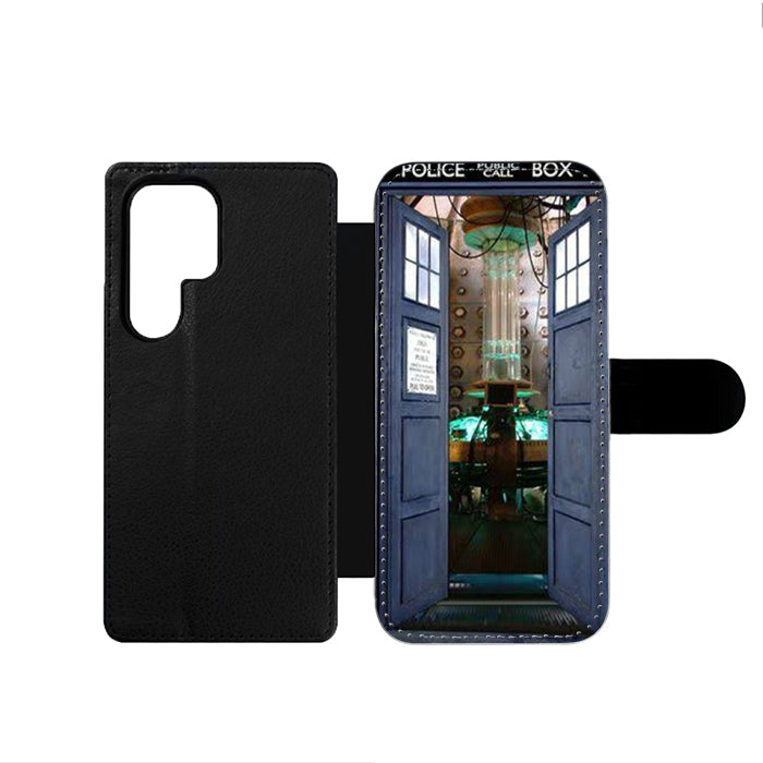 Dr Who Tardis Box Public Samsung Wallet Case