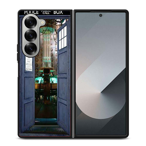 Dr Who Tardis Box Public Samsung Z Fold Case