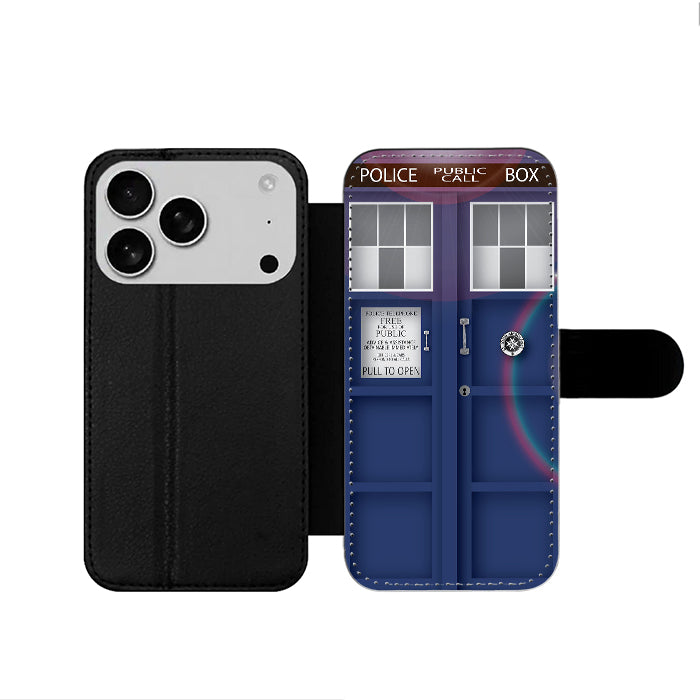Dr Who Tardis Box iPhone 17 Wallet Case