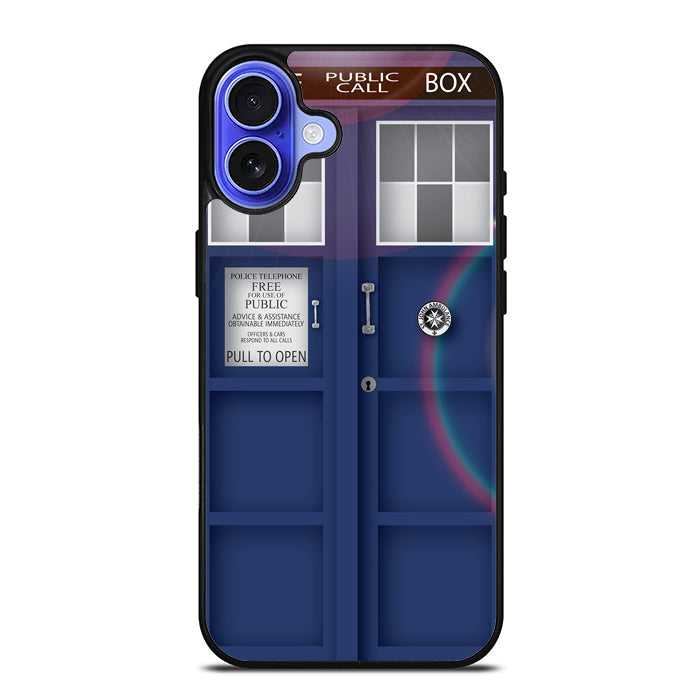 Dr Who Tardis Box iPhone 16 Case