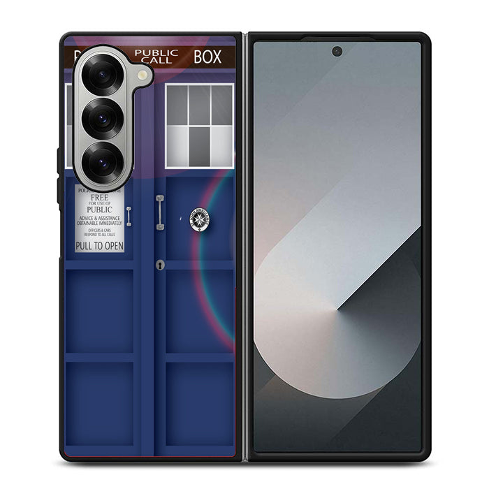 Dr Who Tardis Box Samsung Z Fold 6 Case