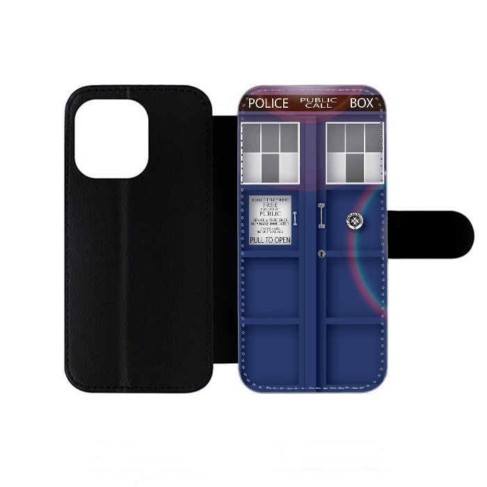 Dr Who Tardis Box iPhone Wallet Case