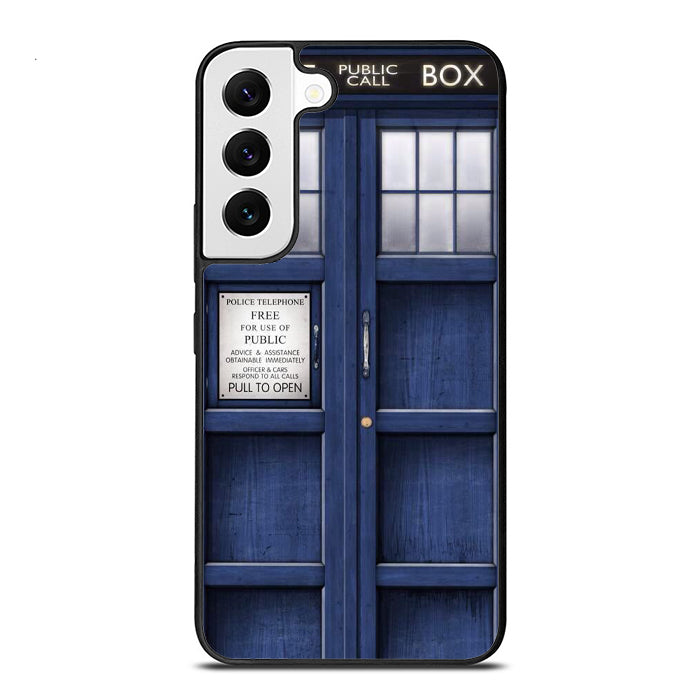 Dr Who Tardis Outside Samsung S21 Case