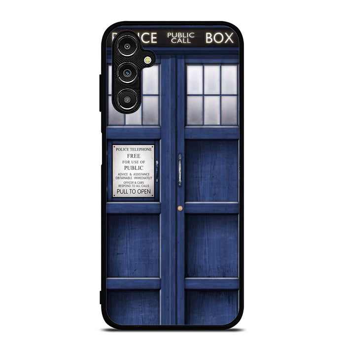 Dr Who Tardis Outside Samsung A14 Case