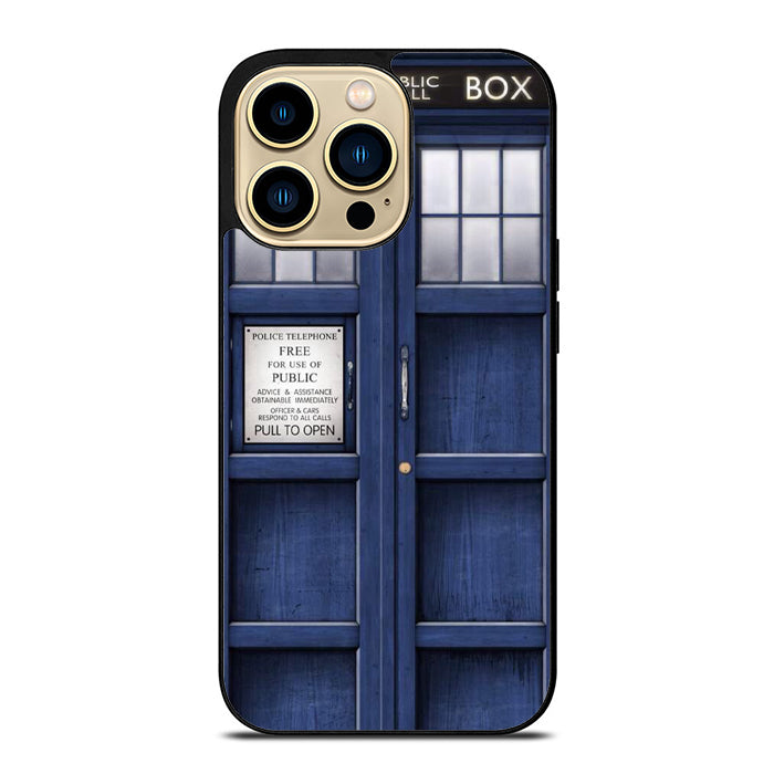 Dr Who Tardis Outside iPhone 15 Case