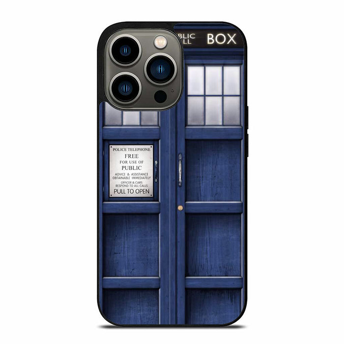 Dr Who Tardis Outside iPhone 13 Case