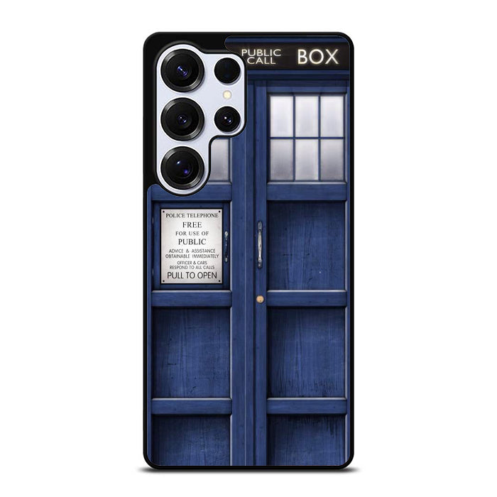 Dr Who Tardis Outside Samsung S25 Case