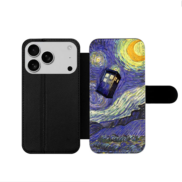 Dr Who Tardis iPhone 17 Wallet Case