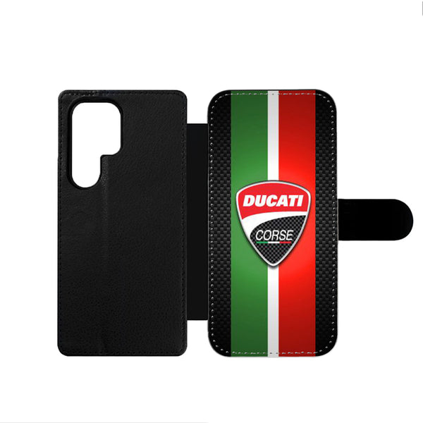 Ducati Corse Italian Flag Samsung Wallet Case