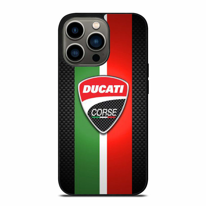 Ducati Corse Italian Flag iPhone 13 Case