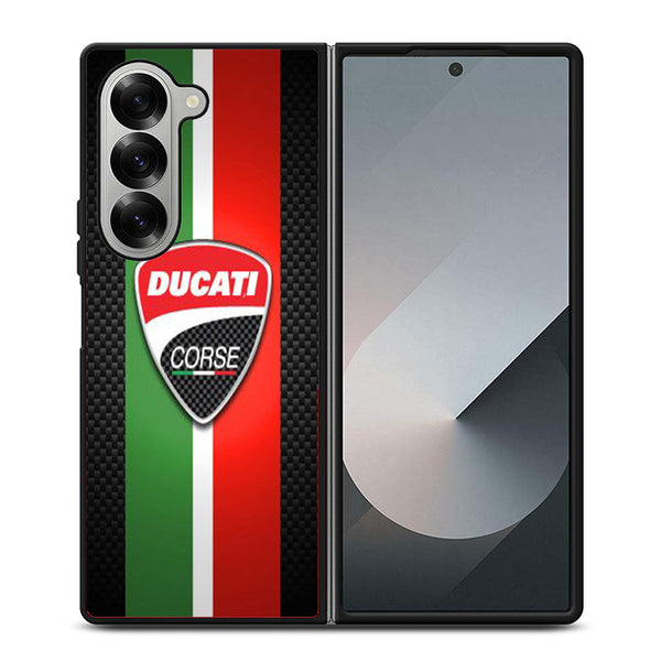 Ducati Corse Italian Flag Samsung Z Fold Case