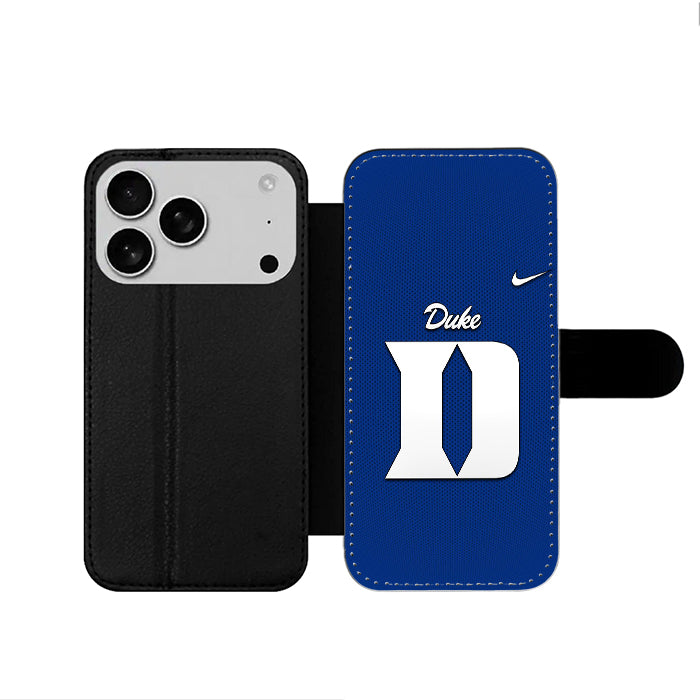 Duke Blue Devils iPhone 17 Wallet Case