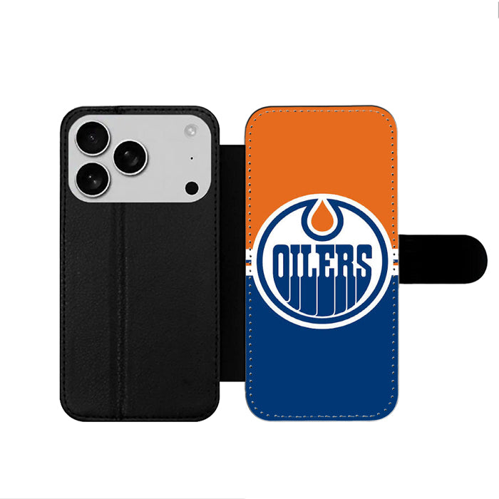 Edmonton Oilers Logo iPhone 17 Wallet Case