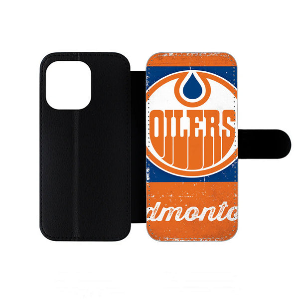 Edmonton Oilers Retro iPhone Wallet Case