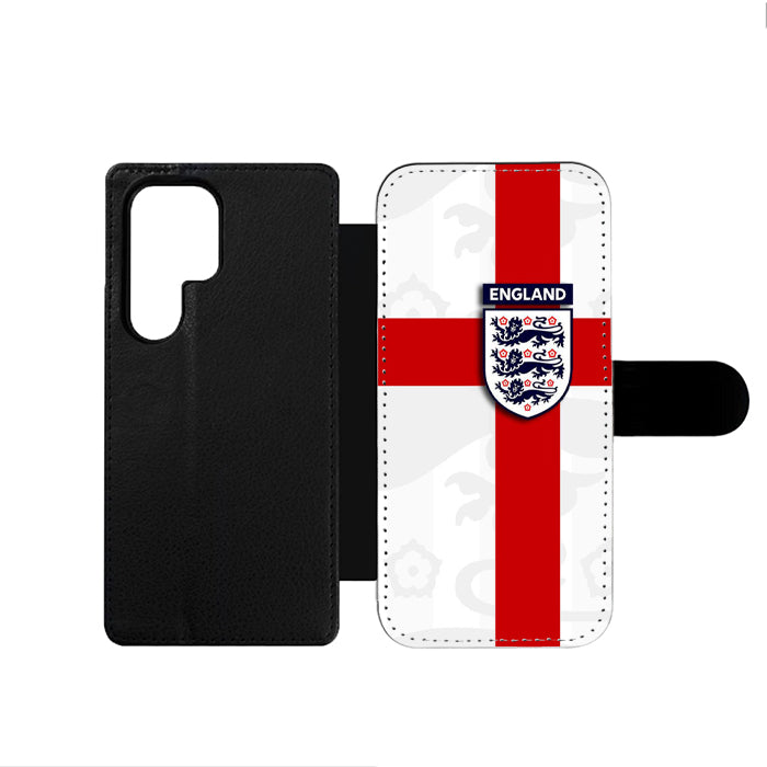 England Fc Logo Samsung Wallet Case
