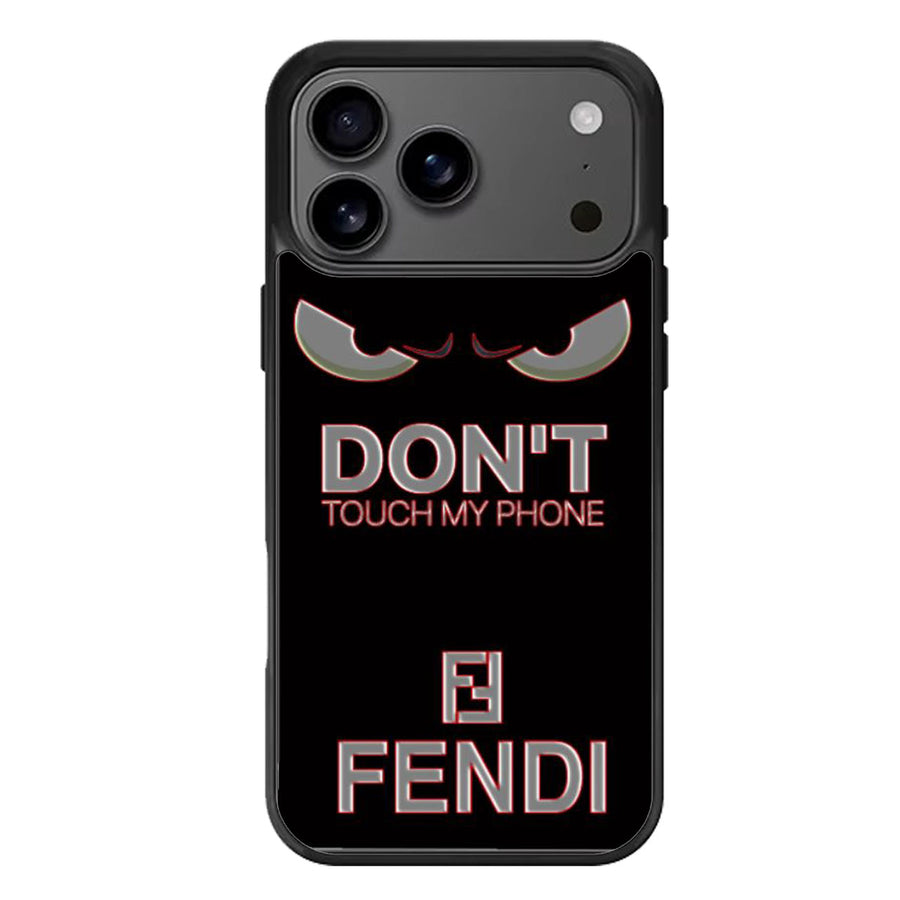 Fendi Black iPhone 17 Case