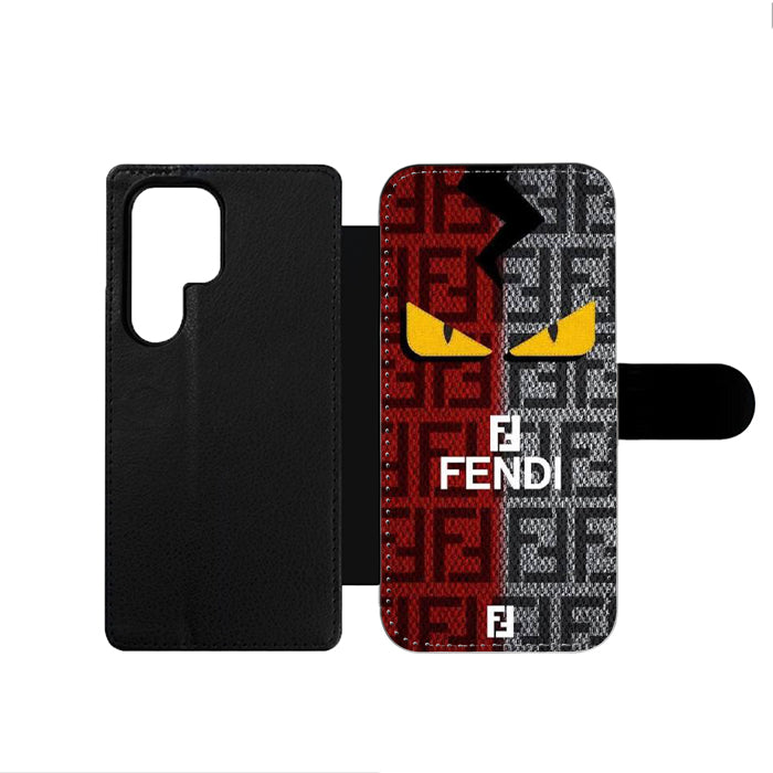 Fendi Roma Logo Samsung Wallet Case