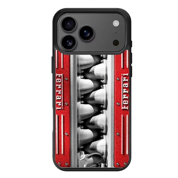 Ferrari Custom Engine iPhone 17 Case