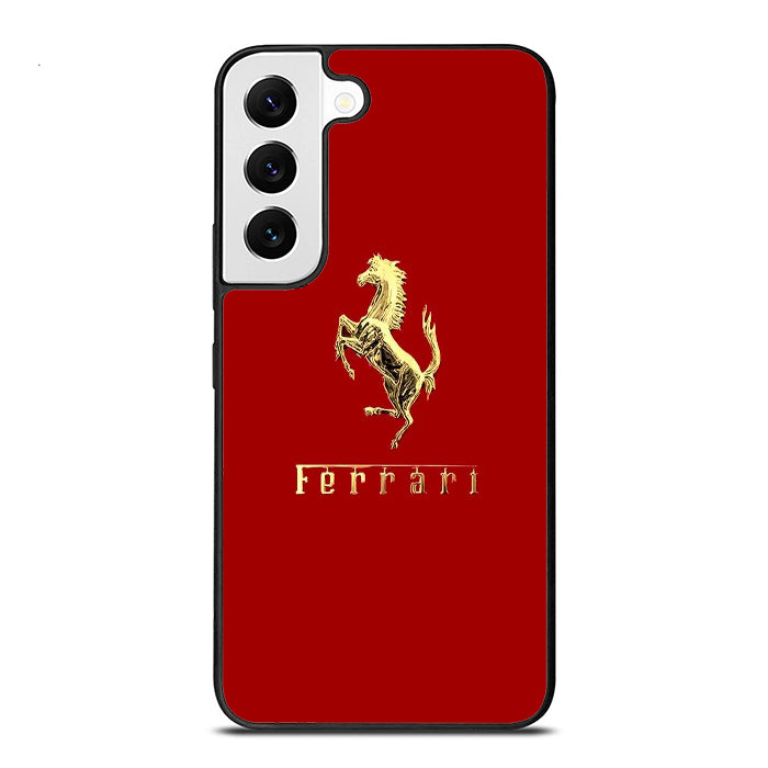 Ferrari Red Gold Samsung S21 Case