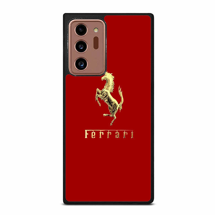 Ferrari Red Gold Samsung Note 20 Case