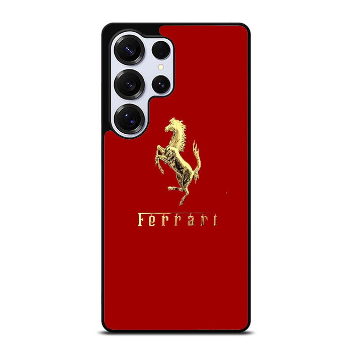 Ferrari Red Gold Samsung S25 Case