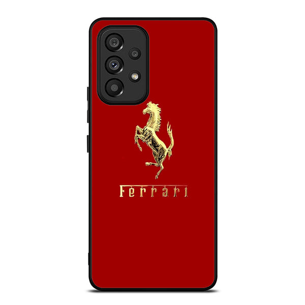 Ferrari Red Gold Samsung A53 Case
