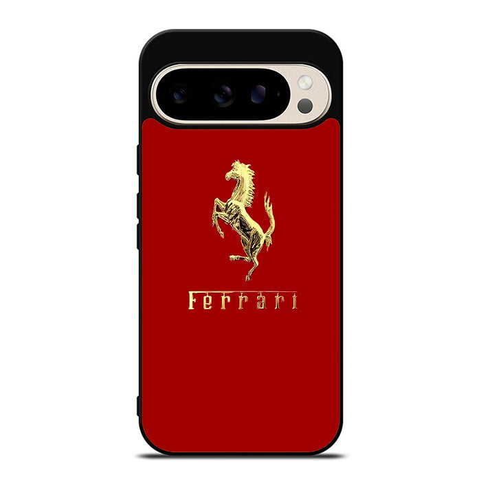 Ferrari Red Gold Google Pixel 9 Case